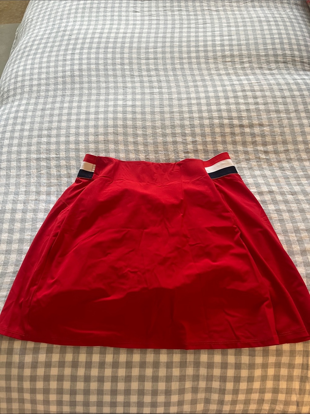 Foray Golf Red Skirt L